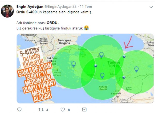 Orduluların S-400 paniği