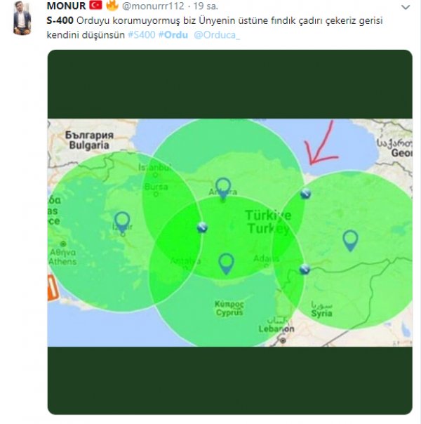 Orduluların S-400 paniği