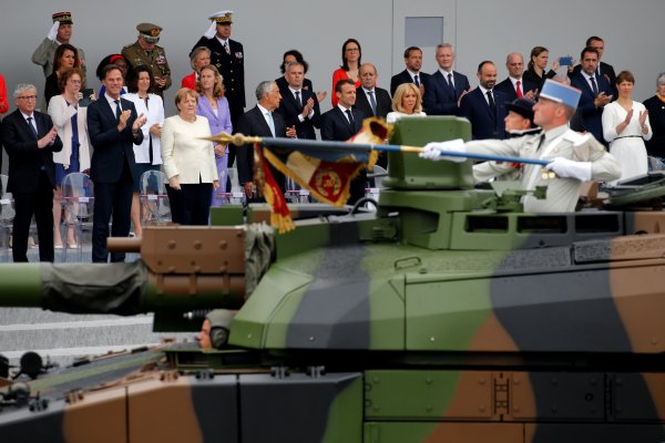 Fransa'da 14 Temmuz kutlamaları