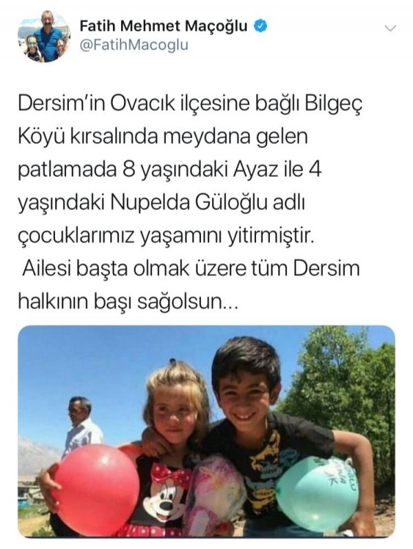 Komünist Fatih Maçoğlu, PKK'nın katliamına sessiz