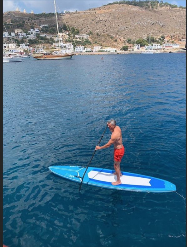 Emina Jahovic ile Sadettin Saran tatilde