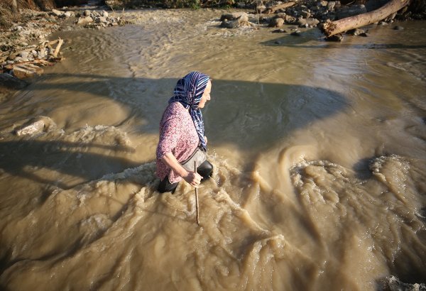 a Düzce'deki selde 2 ölü 5 kayıp