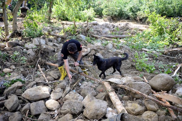 a Düzce'deki selde 2 ölü 5 kayıp