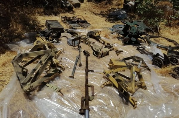 Pençe-2 Harekatı'nda Doçka uçaksavar ele geçirildi