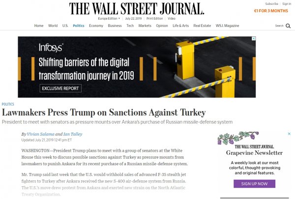 Amerikalılar yazdı: Trump, Erdoğan'a güvence verdi