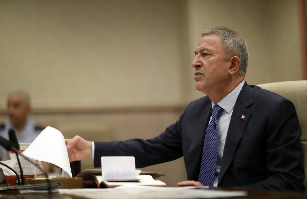 a MSB'de kritik güvenli bölge toplantısı yapıldı