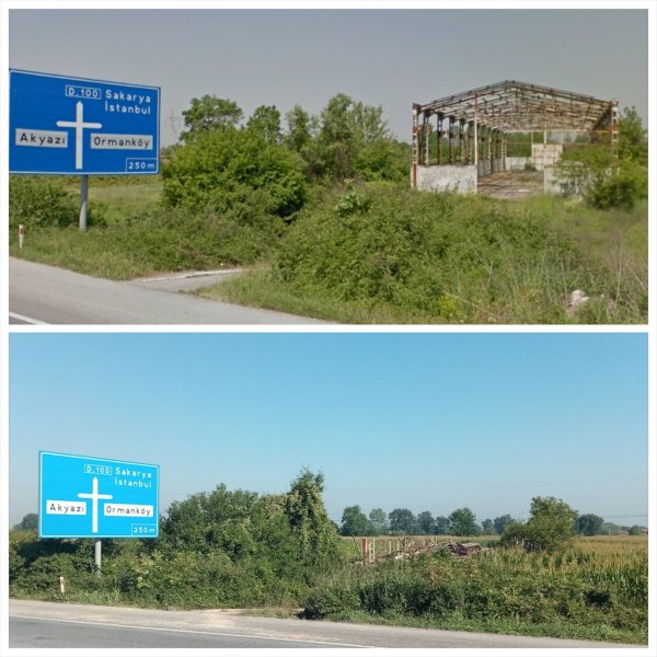 Sakarya'da çelik konstrüksiyonu çalmak isteyen hırsızlar