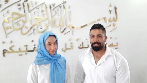 Ukraynalı kadın aşkı için Müslümanlığı seçti