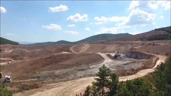 Kaz Dağları'ndaki altın madeni için yapılan ağaç katliamı