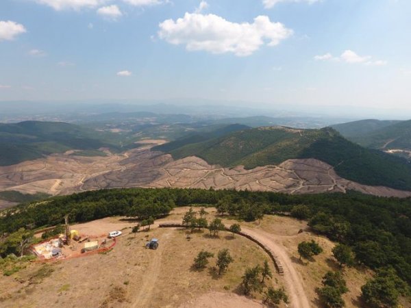 Kaz Dağları'ndaki altın madeni için yapılan ağaç katliamı