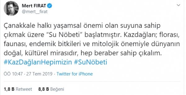 Kaz Dağları'ndaki altın madeni için yapılan ağaç katliamı