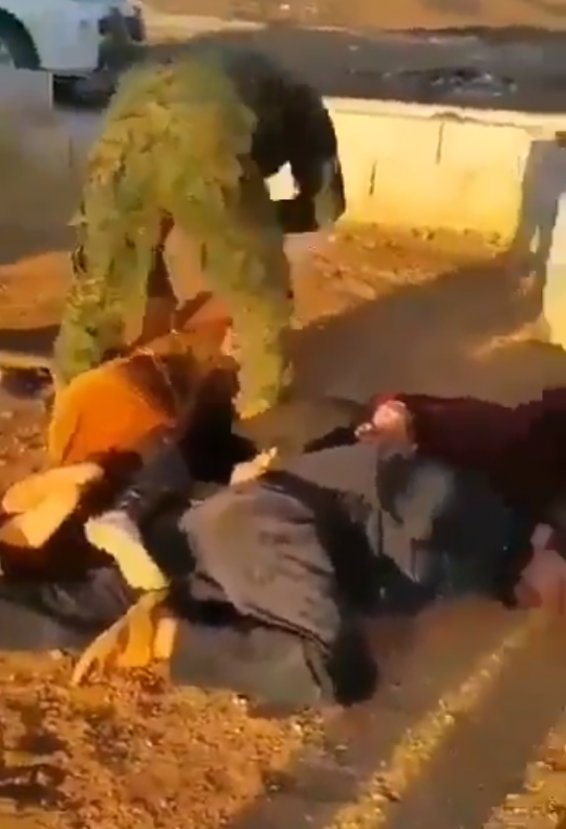 YPG'li teröristler sivillere işkence yapmaya başladı