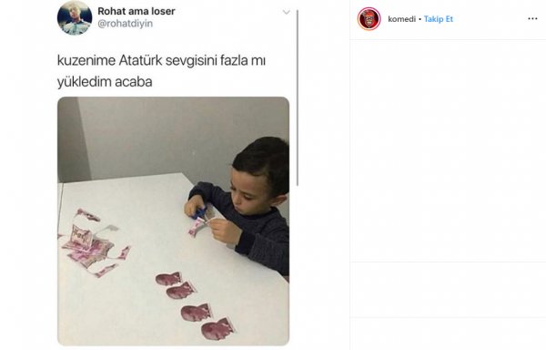 Instagram'da @komedi sayfasını takip etmeniz için 5 neden