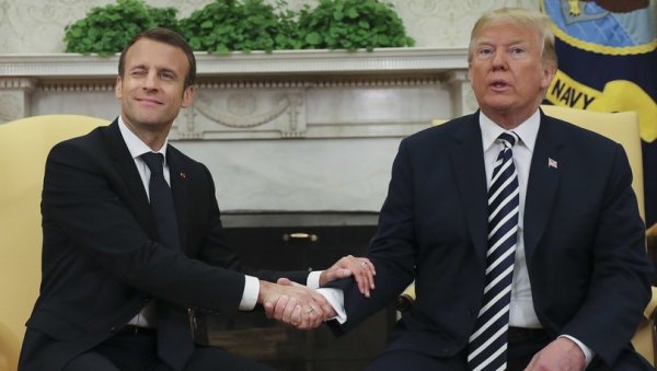 Trump'tan Macron'a Fransız şarabı vergisi