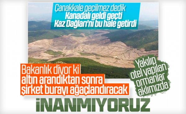 Kanadalılar Çanakkale'deki madeni aldıklarına seviniyor