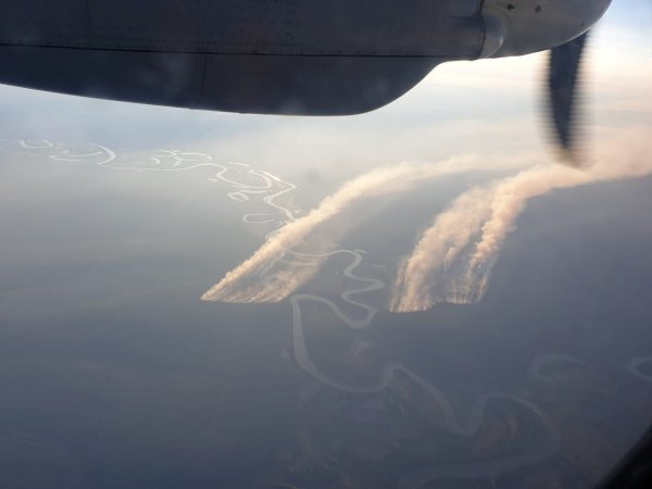 r Rusya'da 3 milyon hektardan fazla orman yandı