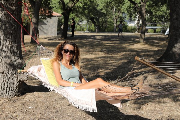 i Bursa'da hamak festivali yapıldı