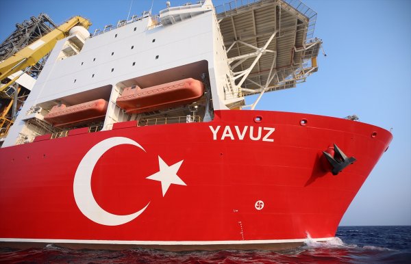 a Yavuz, Doğu Akdeniz'de sondaja başladı