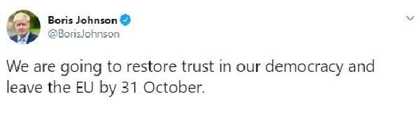 Boris Johnson Brexit için tarih verdi