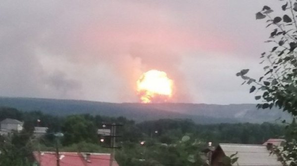 Rusya'da füze test alanında patlama