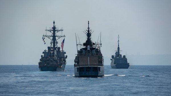 8 ülke Doğu Akdeniz'de tatbikat düzenledi