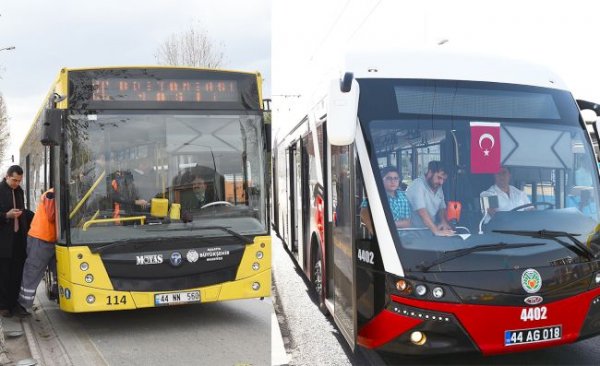 Malatya'da toplu taşımaya zam