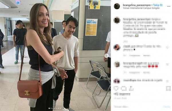 Angelina Jolie'nin duygusal anları