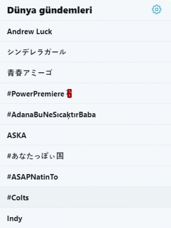 Adana, Twitter'da en çok konuşulan 4 başlık oldu