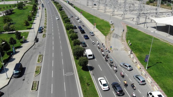 i Nikaha bisikletle gidip farkındalık yarattılar