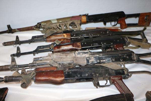 d Hakkari'de 8 teröristin öldürüldüğü anların görüntüsü