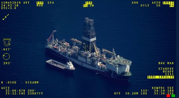 ANKA, Doğu Akdeniz'de nöbette