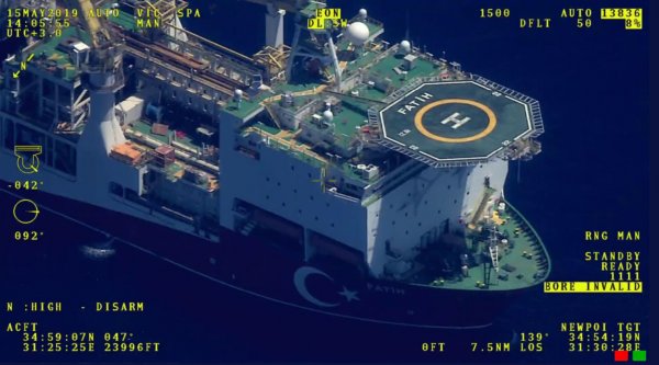 ANKA, Doğu Akdeniz'de nöbette