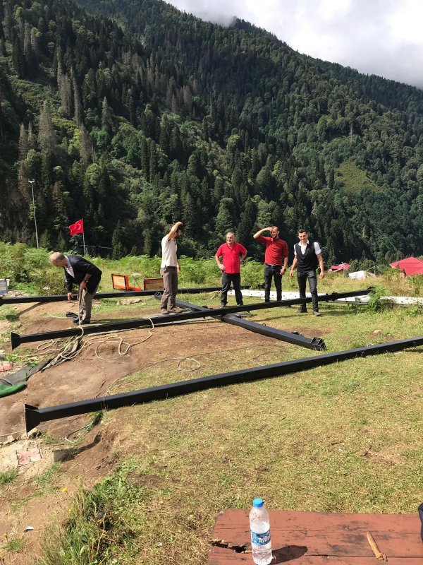 Ayder Yaylası'ndaki salıncaklar sökülüyor