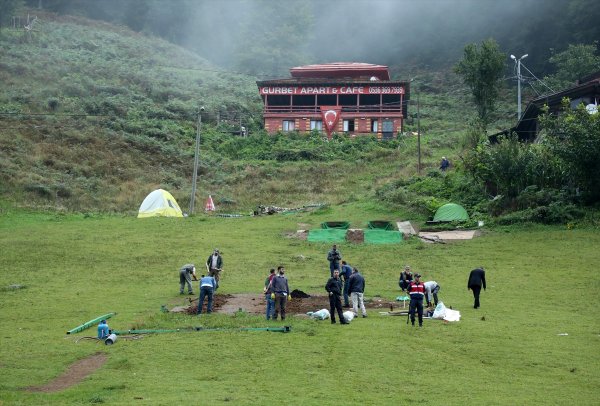a Ayder Yaylası'nda salıncak sorunu ortadan kalktı