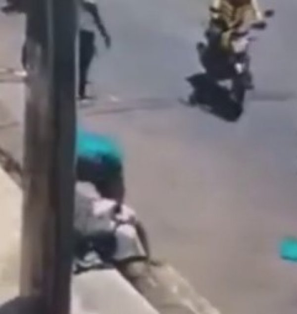 Brezilya'da hırsızı el birliğiyle yakaladılar