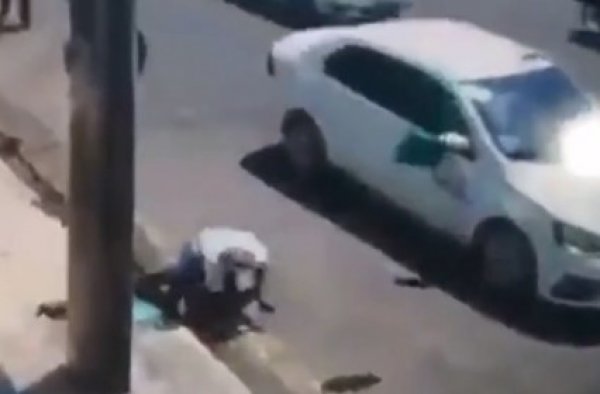 Brezilya'da hırsızı el birliğiyle yakaladılar