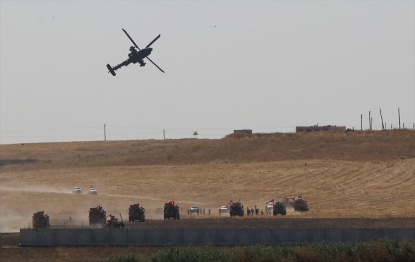 Türk-ABD ortak devriyesinden ilk görüntüler