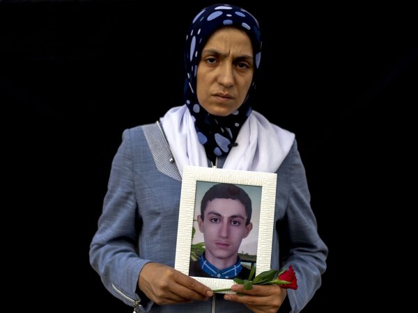 a Diyarbakır'daki ailelerin oturma eylemi 11'inci gününde