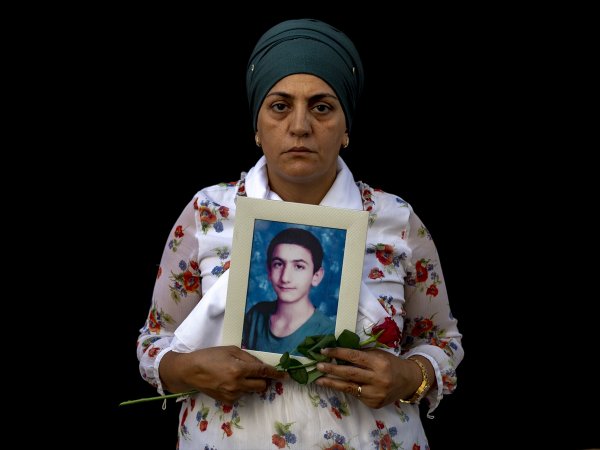 a Diyarbakır'daki ailelerin oturma eylemi 11'inci gününde