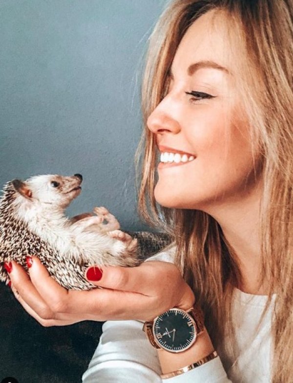 1,5 milyon takipçili dünyanın en mutlu kirpisi