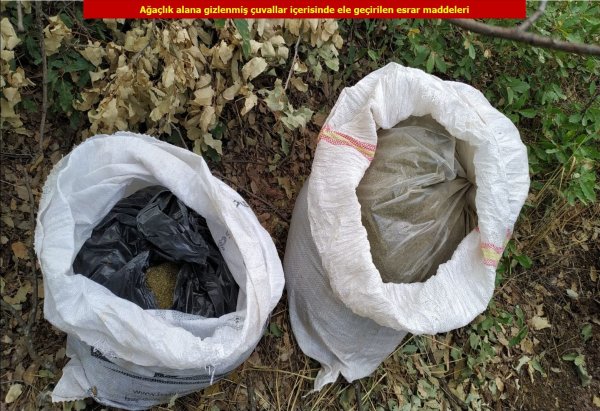 1 ton esrar, 6 milyon 718 bin kenevir ele geçirildi