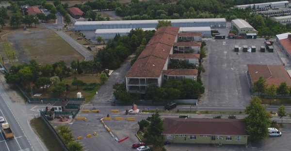 i Hasdal Kışlası'nda hasarlar oluştu