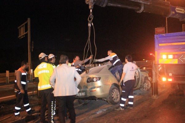 Gaziosmanpaşa'da makas atan sürücü kazaya neden oldu