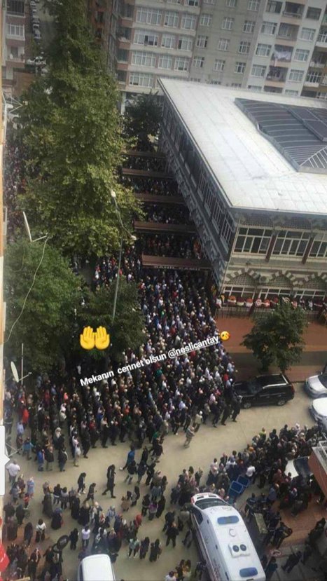 Neslican Tay'ın cenaze töreni