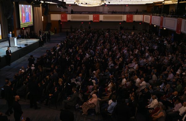 Cumhurbaşkanı Erdoğan, Amerikalı Müslümanlarla buluştu