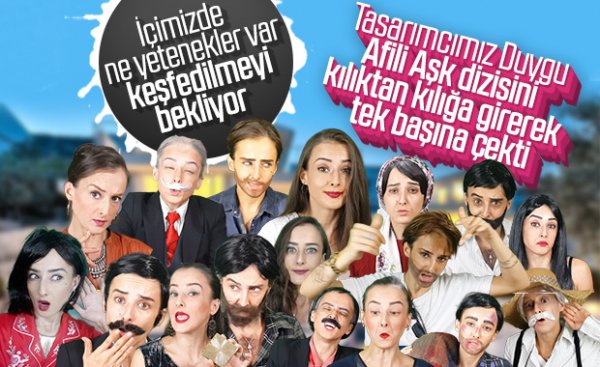 Editörümüz Duygu Kutlu'nun yaptığı parodiler devam ediyor