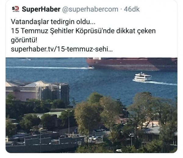 Deprem sonrası köprüde hasar var yalanı