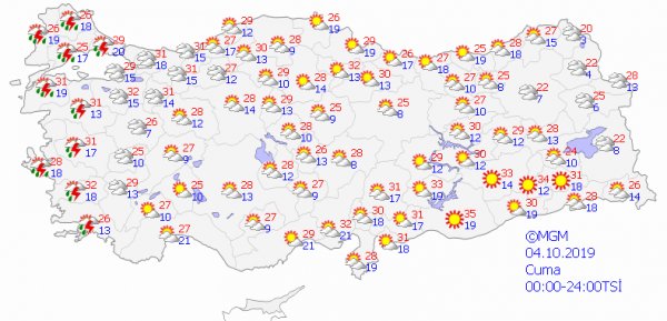 Meteoroloji uyardı: Sıcaklık 12 derece azalacak
