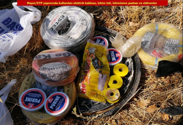 a Diyarbakır'daki operasyonda sığınaklar imha edildi