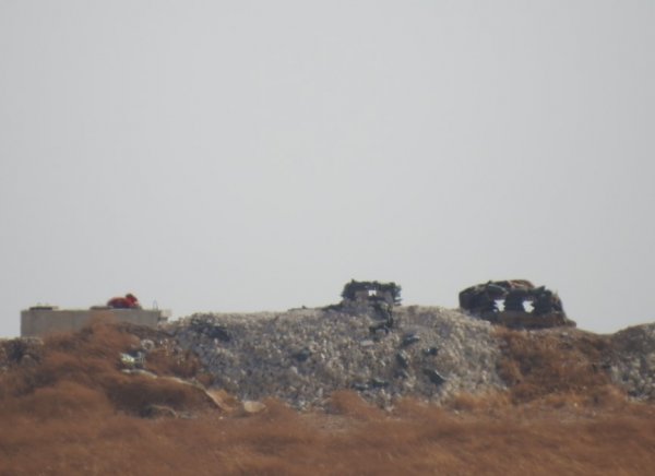 Teröristler Münbiç'in sınırından çekildi